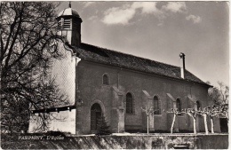 Eglise Ou Temple De Pampigny. Photo Ed. Deriaz, Baulmes - Baulmes