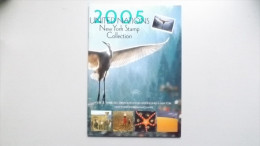 UNO-New York 971/2, 982/7, 994/7, Bl. 25, Souvenir-Folder 2005 **/mnh, Jahreszusammenstellung 2005 - Ungebraucht