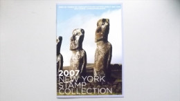 UNO-New York 1063/4, 1066/7, 1073/7, Bl. 27, Souvenir-Folder 2007 **/mnh, Jahreszusammenstellung 2007 - Ungebraucht