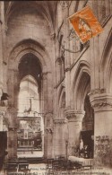 France - Carte Postale Circule En 1928 - Santeuil - L'Eglise (interieur) - 2/scans - Santeuil