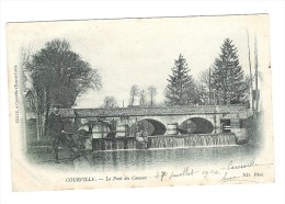 COURVILLE - Le Pont Des Canaux ( Pêche à La Ligne ) - Courville