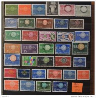 Collection Europa 1960 - 1980 Tous En ** // MNH // Cote : 3800 Euros  (Collection En Classeur) - Sammlungen