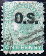 SOUTH AUSTRALIA 1890 1d Queen Victoria Service USED ScottO44 CV$1.80 - Usati