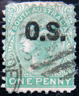 SOUTH AUSTRALIA 1890 1d Queen Victoria Service USED ScottO44 CV$1.80 - Used Stamps