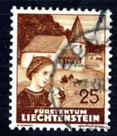 L0202) LIECHTENSTEIN 1937  Mi.#161  Used - Oblitérés