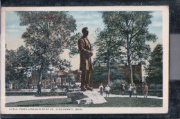 Cincinnati - Lytle Park - Lincoln Statue - Cincinnati
