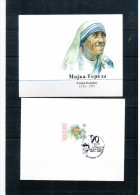 Makedonien / Macedonia 2000 Mutter / Mother Theresa Heftchen / Booklet - Mère Teresa