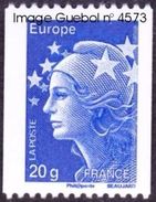 France Roulette N° 4573 ** Marianne De Beaujard Le 20 Grammes Gommée CEE - Rollo De Sellos