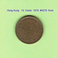 HONG KONG   10  CENTS  1978   (KM # 28.3) - Hong Kong