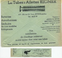 POSTCHEQUE Avec De La  Publicity/publicité Postcheques 1936 Auto PONTIAC  Tubes  Chauffage  Ect.. Recto/verso  . - Other & Unclassified