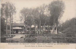 CPA - BUTRY - Restaurant Du Brochet D´Oise - Voyagée  - FRANCO DE PORT - Butry