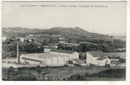 01- MONTLUEL-FABRIQUE  DE  CHAPEAUX  N360 - Montluel