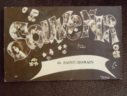 Souvenir De Saint-Romain , Carte Fantaisie - Saint Romain De Colbosc