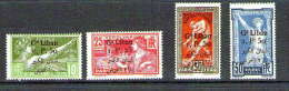 Colonies Françaises - GRAND LIBAN *  N° 45 à 48 - Unused Stamps