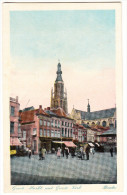 Breda : Groote Markt Met Groote Kerk - Noord-Brabant / Nederland - Breda