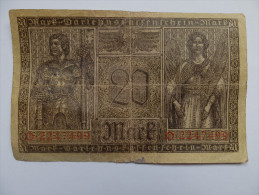 BILLET ALLEMAGNE - EMPIRE - P.57 - 20 MARK - 1918 - 20 Mark