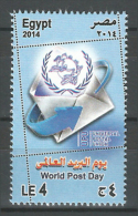 Egypt - 2014 - ( World Post Day ) - MNH (**) - Ungebraucht