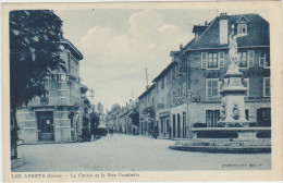 LES ABRETS - Le Centre Et Rue Gambetta - Les Abrets