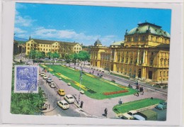YUGOSLAVIA ZAGREB UNIVERSIADE  MAXIMUM CARD - Maximumkarten