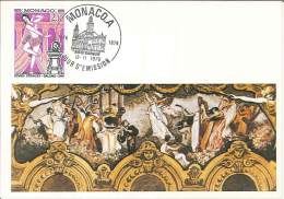 CM Monaco - R Strauss - Salomé - Salle Garnier - 1979 - Cartes-Maximum (CM)