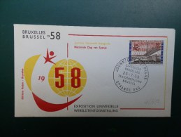 45/692        JOURNEE DE L´ESPAGNE - 1958 – Bruxelles (Belgio)