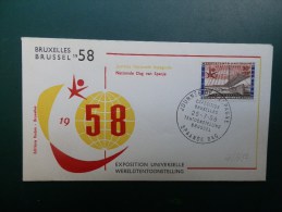 45/692        JOURNEE DE L´ESPAGNE - 1958 – Brussels (Belgium)