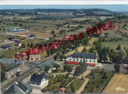 12 - BOZOULS - VUE AERIENNE SUR LE CARREFOUR LIEU DIT " LA ROTONDE " AVEC SON HOTEL " LA ROUTE D' ARGENT " - Bozouls