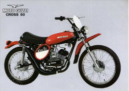 Moto Guzzi 50 Cross 1975  Depliant Originale Genuine Brochure Prospekt - Moteurs