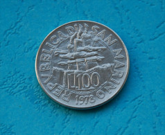 SAN MARINO - 100 Lire FAO 1978 - San Marino