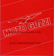 Moto Guzzi Produzione 1985 Depliant Originale Genuine Brochure Prospekt - Engines