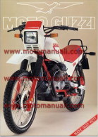 Moto Guzzi V 65 TT 1986 Enduro Depliant Originale Factory Original Brochure - Motoren