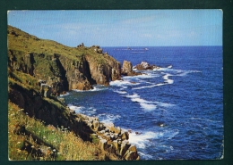 ENGLAND  -  Longships Lighthouse  Lands End  Used Postcard As Scans - Land's End