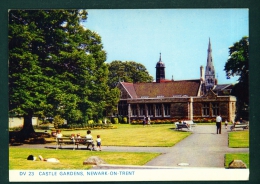 ENGLAND  -  Newark On Trent  Castle Gardens  Used Postcard As Scans - Andere & Zonder Classificatie