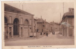 DAMVILLERS  (MEUSE)  RUE DE LA GARE CIRCULEE - Damvillers