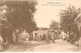 Afrique Maroc Meknes Vieux Coin Dans La Medina 1926 - Meknès