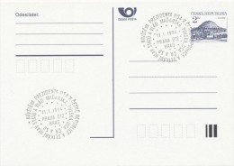 Czech Rep. / Comm. Postmark (1994) Praha 012: Visit Of The President Of The United States And Heads Of State... (I7698) - Briefe U. Dokumente