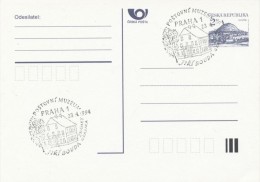 Czech Rep. / Comm. Postmark (1994) Praha 1: Jiri Bouda (1934) Postage Stamps And Graphics; Postal Museum (I7704) - Lettres & Documents