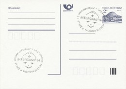 Czech Rep. / Comm. Postmark (1994) Straz U Tachova: International Meeting Of Scouts And Guides INTERCAMP 94 (I7708) - Briefe U. Dokumente