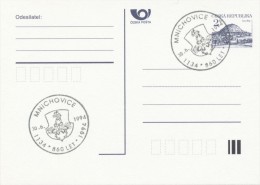 Czech Rep. / Comm. Postmark (1994) Mnichovice: 1134 - 860 Years - 1994; Town Blazon: Two Ostriches, Armor-bearer (I7711) - Storia Postale