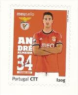 Portugal ** &  André Almeida, Benfica 33º Campeonato Nacional, 2013-2014 - Ungebraucht