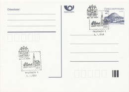 Czech Rep. / Comm. Postmark (1994) Trutnov 1: Stamp Exhibition; 240 Years Post Office 1754-1994 (I7715) - Cartas & Documentos