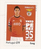 Portugal ** & Enzo Pérez, Benfica 33º Campeonato Nacional, 2013-2014 - Ungebraucht