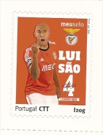 Portugal ** & Ânderson Luís Da Silva "Luisão": O"Patrão", Benfica 33º Campeonato Nacional, 2013-2014 - Gepersonaliseerde Postzegels