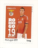 Portugal ** & Rodrigo Moreno Machado, Benfica 33º Campeonato Nacional, 2013-2014 - Vignettes D'affranchissement (Frama)