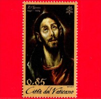 Nuovo - MNH - VATICANO - 2014 - 400º Anniversario Della Morte Di El Greco - 0,85 € • Volto Di Cristo, Opera Di El Greco - Ungebraucht