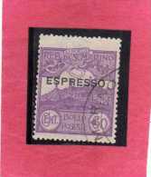 SAN MARINO 1923 ESPRESSI NUOVO VALORE CENT. 60 ESPRESSO SPECIAL DELIVERY TIMBRATO USED - Francobolli Per Espresso