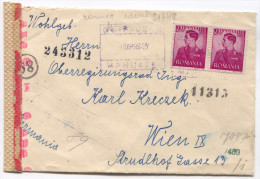 Romania, BETHAUSEN, Severin, WW2, 1943. Germany Censorship - Cartas De La Segunda Guerra Mundial