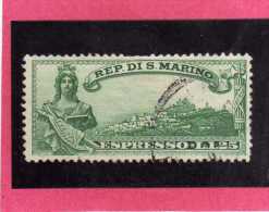 SAN MARINO 1929 ESPRESSI SPECIAL DELIVERY ESPRESSO LIBERTA´ FREEDOM LIRE 1,25 USATO USED - Exprespost