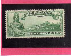 SAN MARINO 1929 ESPRESSI SPECIAL DELIVERY ESPRESSO LIBERTA´ FREEDOM LIRE 1,25 USATO USED - Eilpost