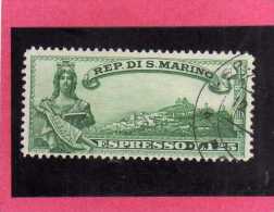 SAN MARINO 1929 ESPRESSI SPECIAL DELIVERY ESPRESSO LIBERTA´ FREEDOM LIRE 1,25 USATO USED - Sellos De Urgencia